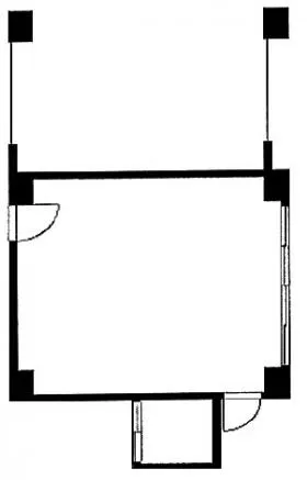 金井高輪ビルの基準階図面
