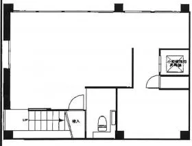RENATA浜松町ビルの基準階図面
