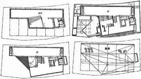 CASA神宮前ビルの基準階図面