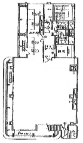SHONENGAHO-1ビルの基準階図面