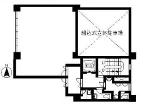 成田第2ビルの基準階図面