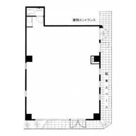 ハピネス島田ビルの基準階図面