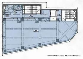 VORT新橋Ⅲ(旧:SST)ビルの基準階図面
