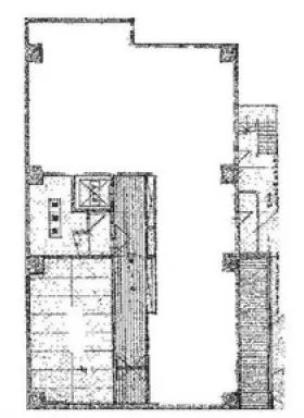 ファイブビル八丁堀ビルの基準階図面