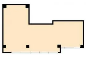 マーベラス東大井ビルの基準階図面