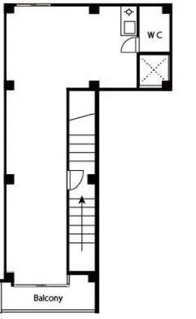宮川ビルの基準階図面