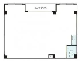 エクセル文京千駄木ビルの基準階図面