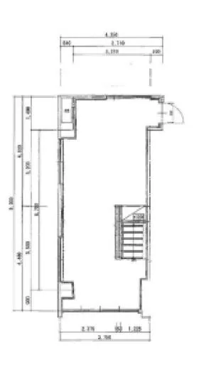 徳光工具ビルの基準階図面