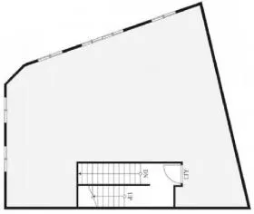 パールハイツ第1相模ビルの基準階図面
