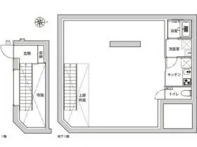 ARK CORNER 新宿若松町ビルの基準階図面