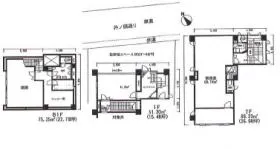 関根ビルの基準階図面