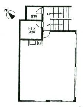 寺本ビルの基準階図面