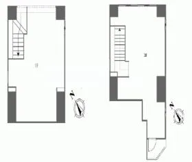 GINZA HOUSEビルの基準階図面