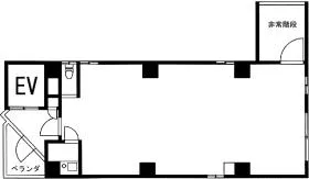 アーバンエッジビルの基準階図面
