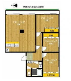 プラムアーク白金台ビルの基準階図面
