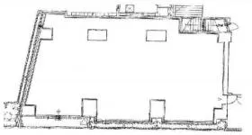 プラウドフラット白金高輪ビルの基準階図面