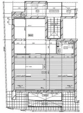 広尾5丁目1階店舗ビルの基準階図面