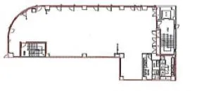 ザ・パークレックス浅草橋(りそな浅草橋)ビルの基準階図面