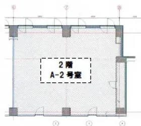 昭島昭和第2ビルの基準階図面