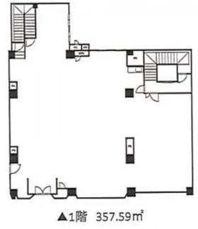 第22イチオクビルの基準階図面