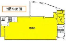 澁澤金町ビルの基準階図面