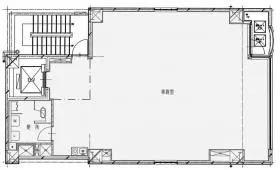 飯島ビルの基準階図面