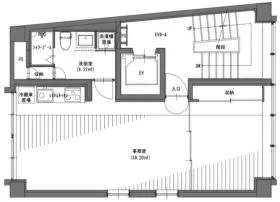 LAZOAOYAMAビルの基準階図面