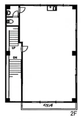 信太ビルの基準階図面