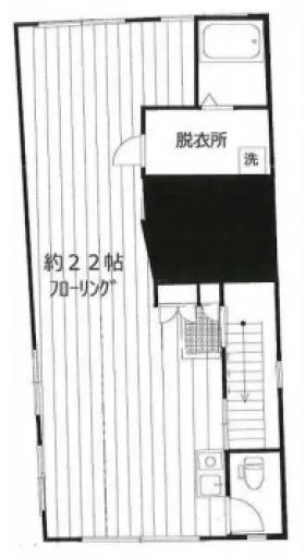 栄町25ビルの基準階図面