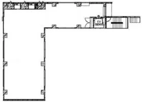 marumoto芝公園ビルの基準階図面