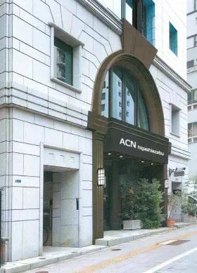 ACN東麻布(旧レオンプラザ東京ビルのエントランス