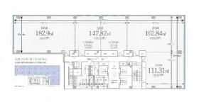 PMO EX 新大阪ビルの基準階図面