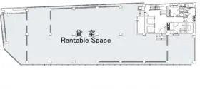 日本橋大栄ビルの基準階図面