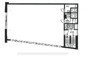 第1小林ビルの基準階図面