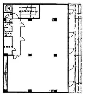 菊島ビルの基準階図面