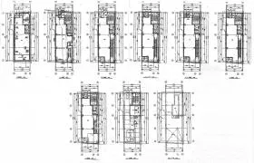 ユニデン秋葉原ビルの基準階図面