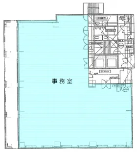 JMF神田01(旧吉安神田)ビルの基準階図面