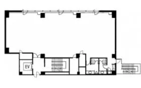 新橋5丁目ビルの基準階図面