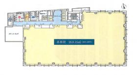 三洋安田ビルの基準階図面