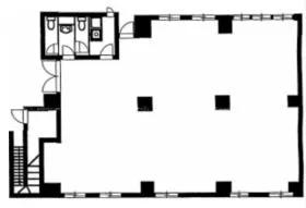 寺島ビルの基準階図面
