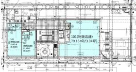 FLOTT成城の基準階図面