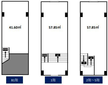 (仮)御茶ノ水ビル B1F 33.66坪（111.27m<sup>2</sup>）：基準階図面