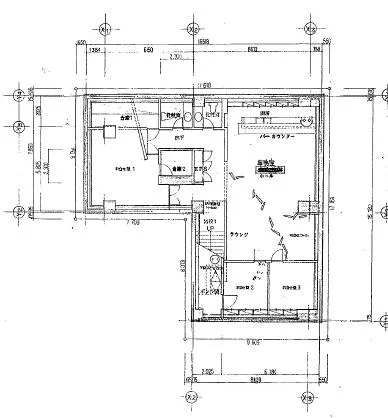 KA111ビルの基準階図面