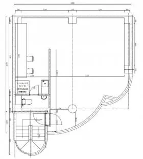 DAIKANAYAMA TANIOKA BLDG.ビルの基準階図面