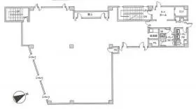 HB平河町ビル(旧花菱本社ビル)の基準階図面