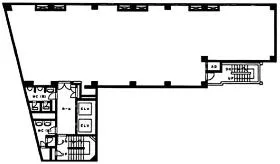 G.G HOUSE(旧:ケミカルビルの基準階図面