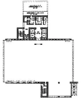 E・スペースタワーの基準階図面