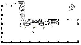 白金台ビルの基準階図面