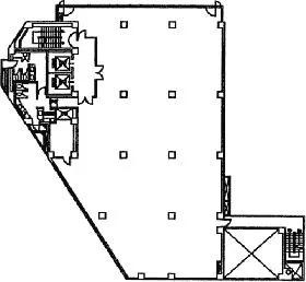 五反田PLACE(旧五反田御幸)ビルの基準階図面