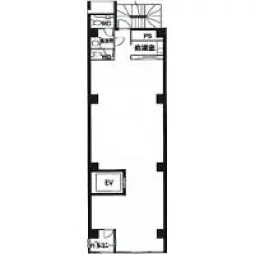 四谷三信ビルの基準階図面